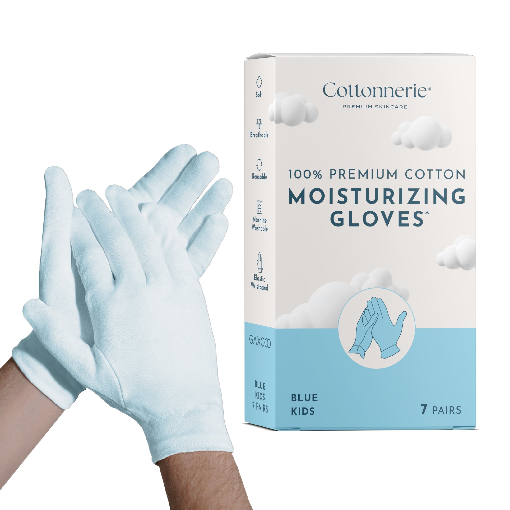 Cotton Moisturizing Gloves | Kids