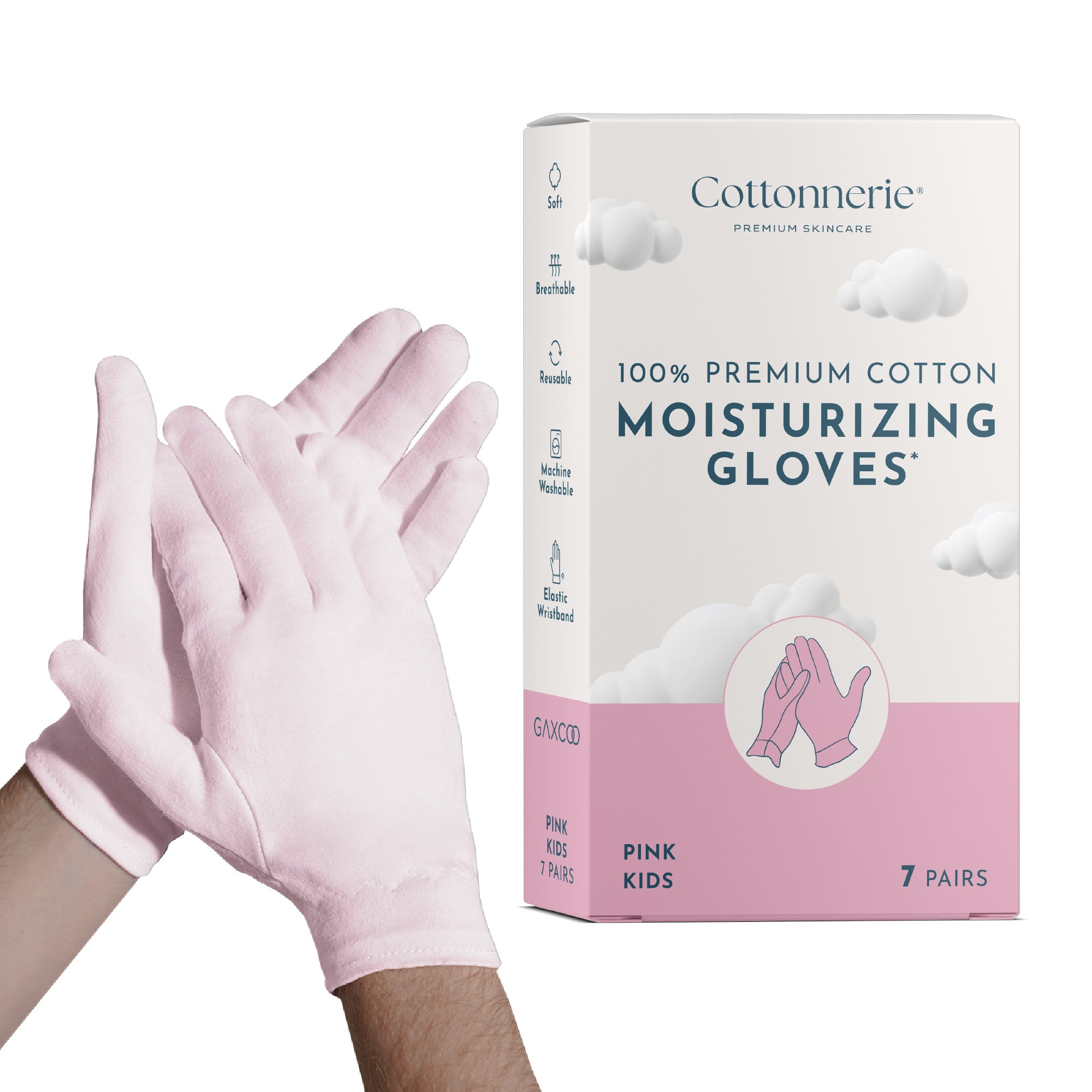 Cotton Moisturizing Gloves | Kids